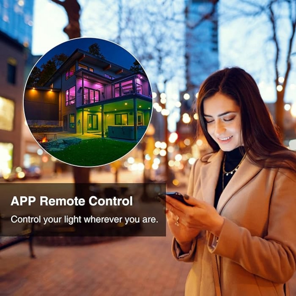 📣 Colorful Smart Recessed Lighting 💡 Sync Music 🎶  2 /6" LED Recessed 🆕 2 Pk - Picture 12 of 12
